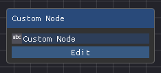 Custom node when holding shift